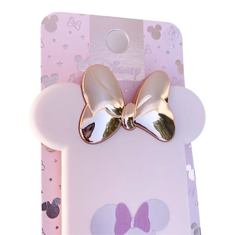 Disney Womens Multicolor Minnie Mouse Rubber Handled Paddle Hair Brush One Size